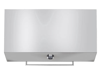 Hooded BBQ Lid for Artusi 104cm Built-in BBQ — Stainless Steel