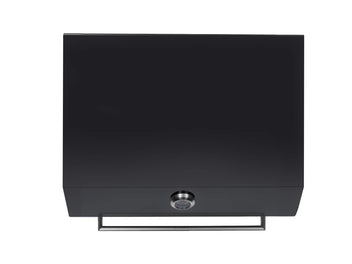 Hooded BBQ Lid for Artusi 80cm Built-in BBQ — Matte Black