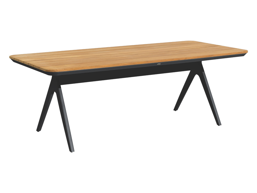 SIMPO Atlanta 3-Piece Outdoor Dining Setting — Grey