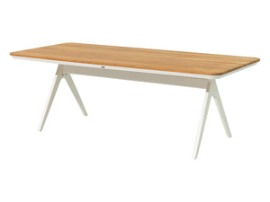 SIMPO Atlanta Outdoor Dining Table (220x100cm) — White
