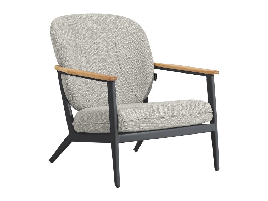 SIMPO Atlanta Outdoor Lounge Chair — Grey