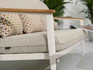 SIMPO Atlanta Outdoor Sofa — White