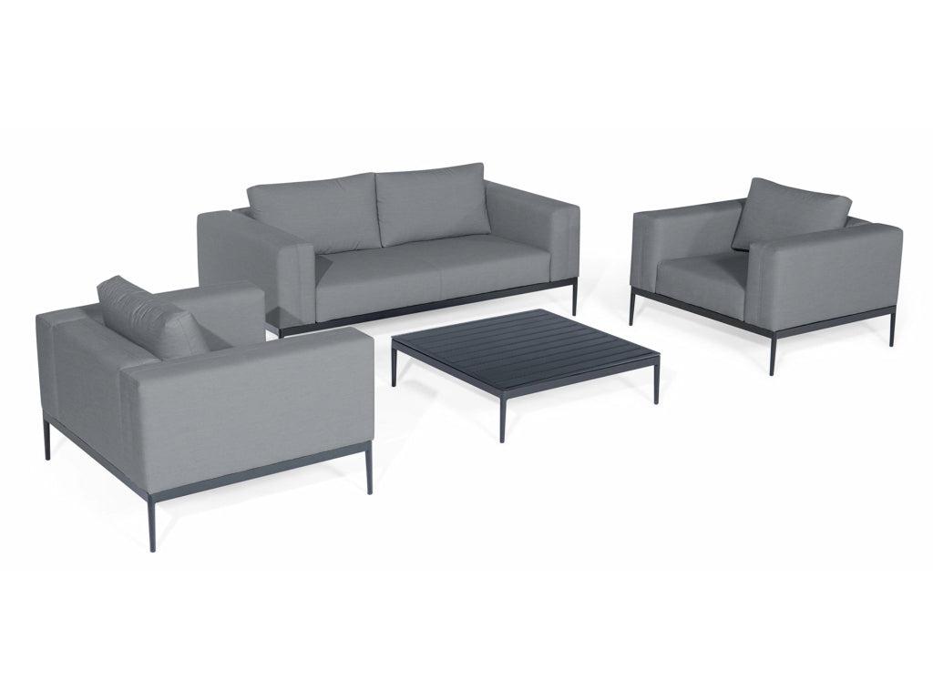 SIMPO Eve 4-Piece Outdoor Lounge Setting (2-Seater) — Flanelle