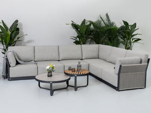 SIMPO Ravenna 4-Piece Outdoor Modular Lounge Setting