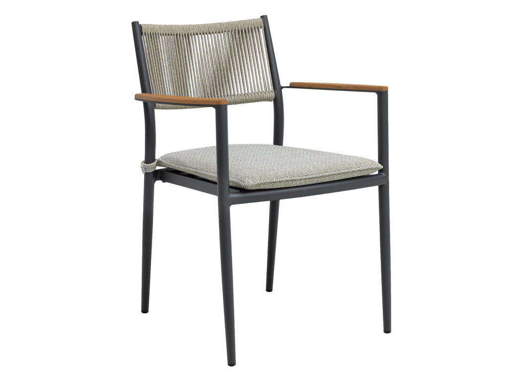 SIMPO Timmi-Axis 11-Piece Outdoor Extendable Dining Setting