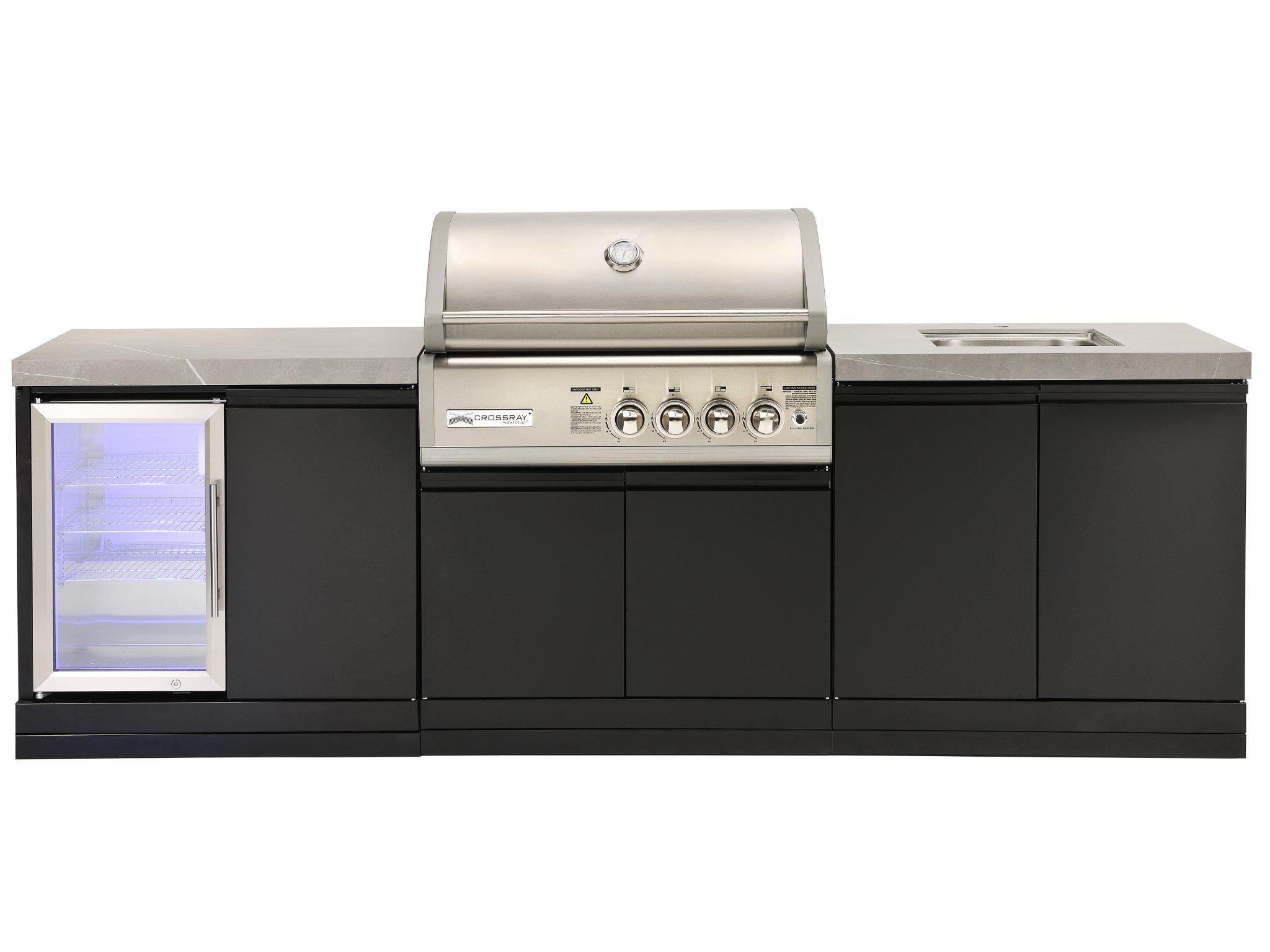 CROSSRAY 4 Burner BBQ Outdoor Kitchen FurnitureOkay