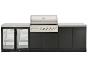 CROSSRAY 4-Burner BBQ Outdoor Kitchen