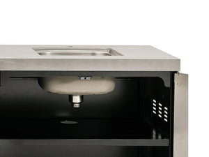 CROSSRAY Side Cabinet with Sink