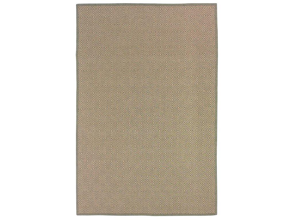 Colorscope Seasons Diamond Outdoor Rug — Khaki