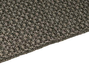 Colorscope Seasons Rustic Weave Outdoor Rug — Black Ink