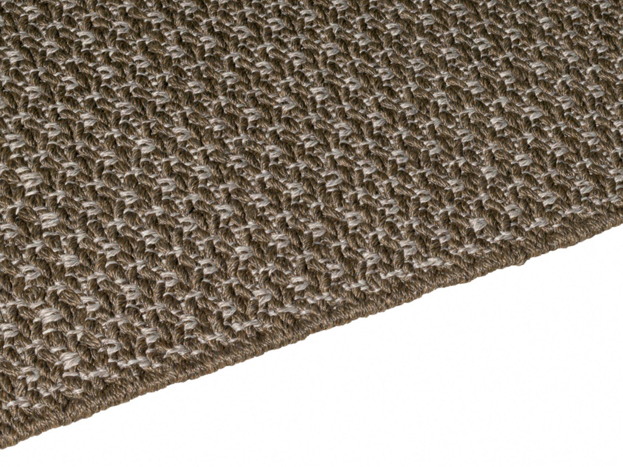 Colorscope Seasons Rustic Weave Outdoor Rug — Choc Chip