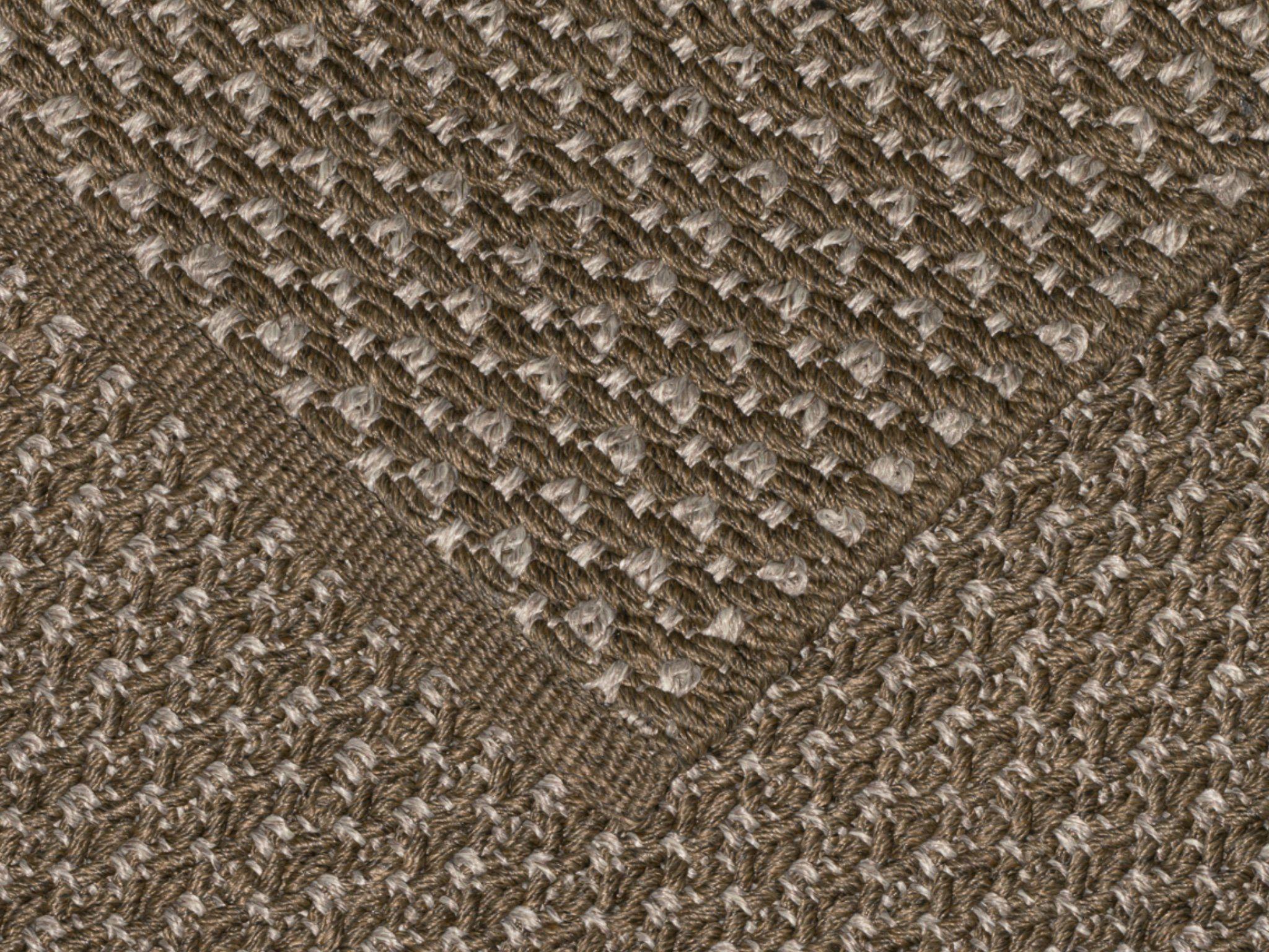 Colorscope Seasons Rustic Weave Outdoor Rug — Choc Chip