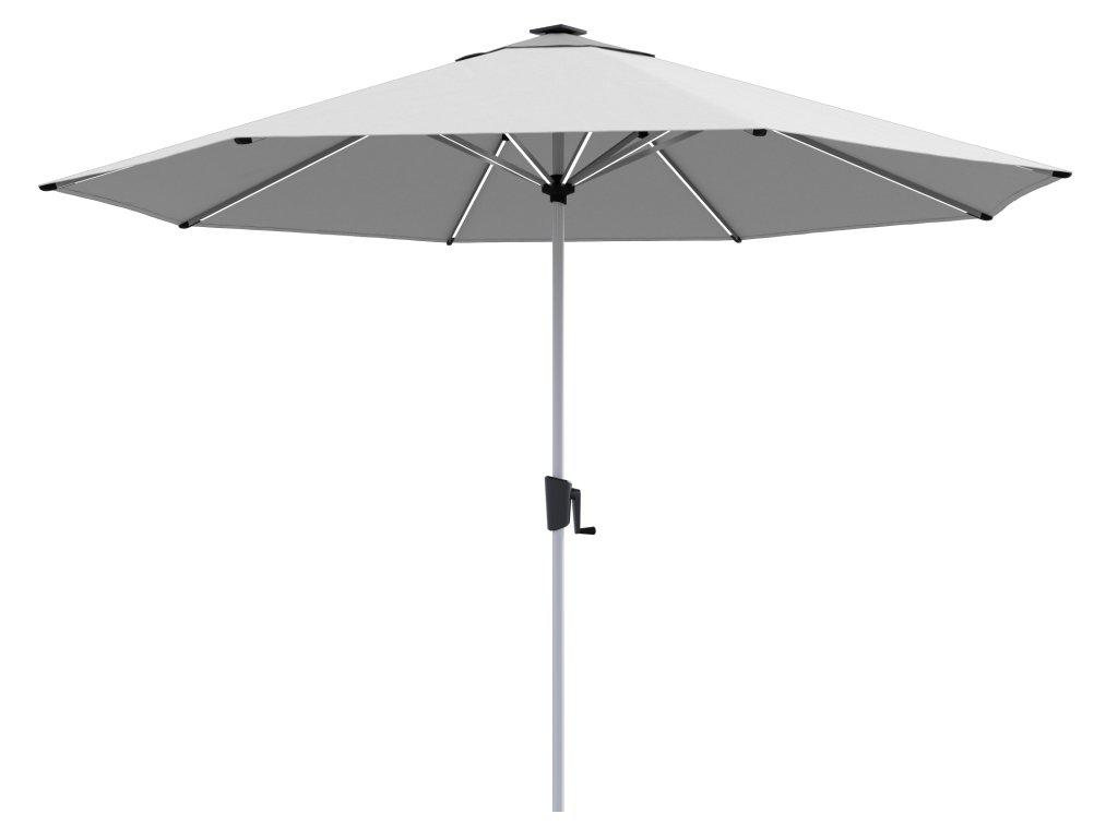 Coolaroo Bondi 3m Round LED Market Umbrella — Steel