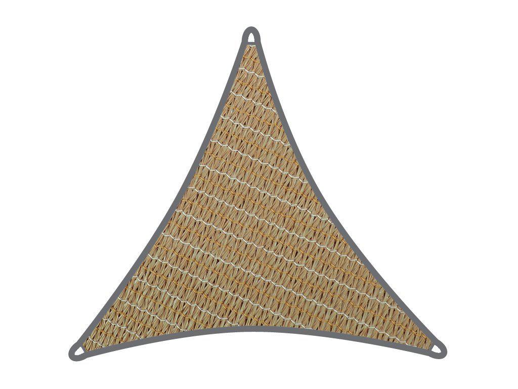 Coolaroo Commercial Grade 5m Triangle Shade Sail — Beech