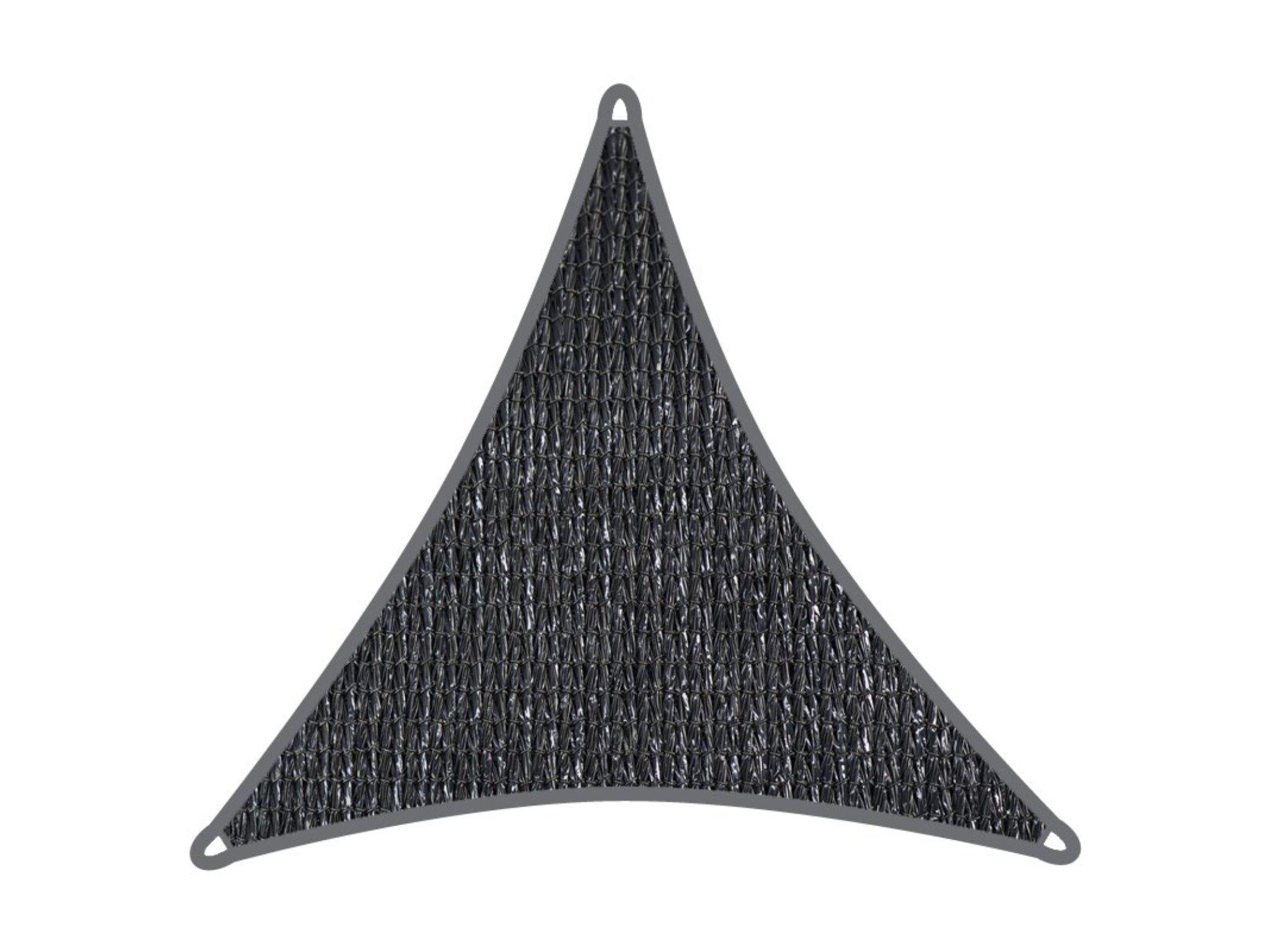 Coolaroo Commercial Grade 5m Triangle Shade Sail — Graphite