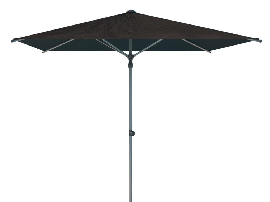 Coolaroo Torquay 2.7m Square Market Umbrella — Charcoal