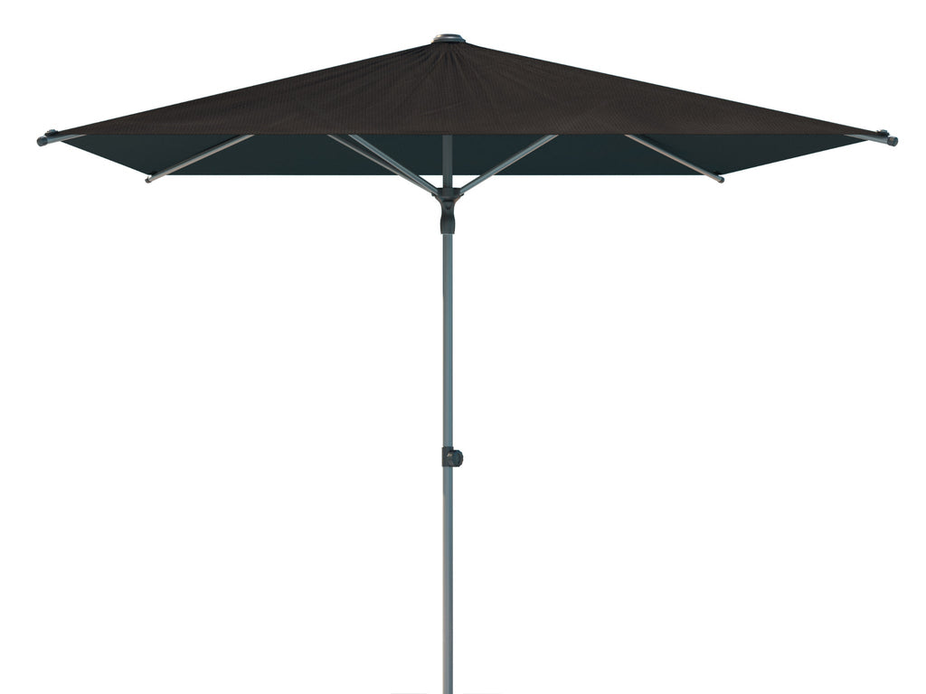 Coolaroo Torquay 2.7m Square Market Umbrella — Charcoal