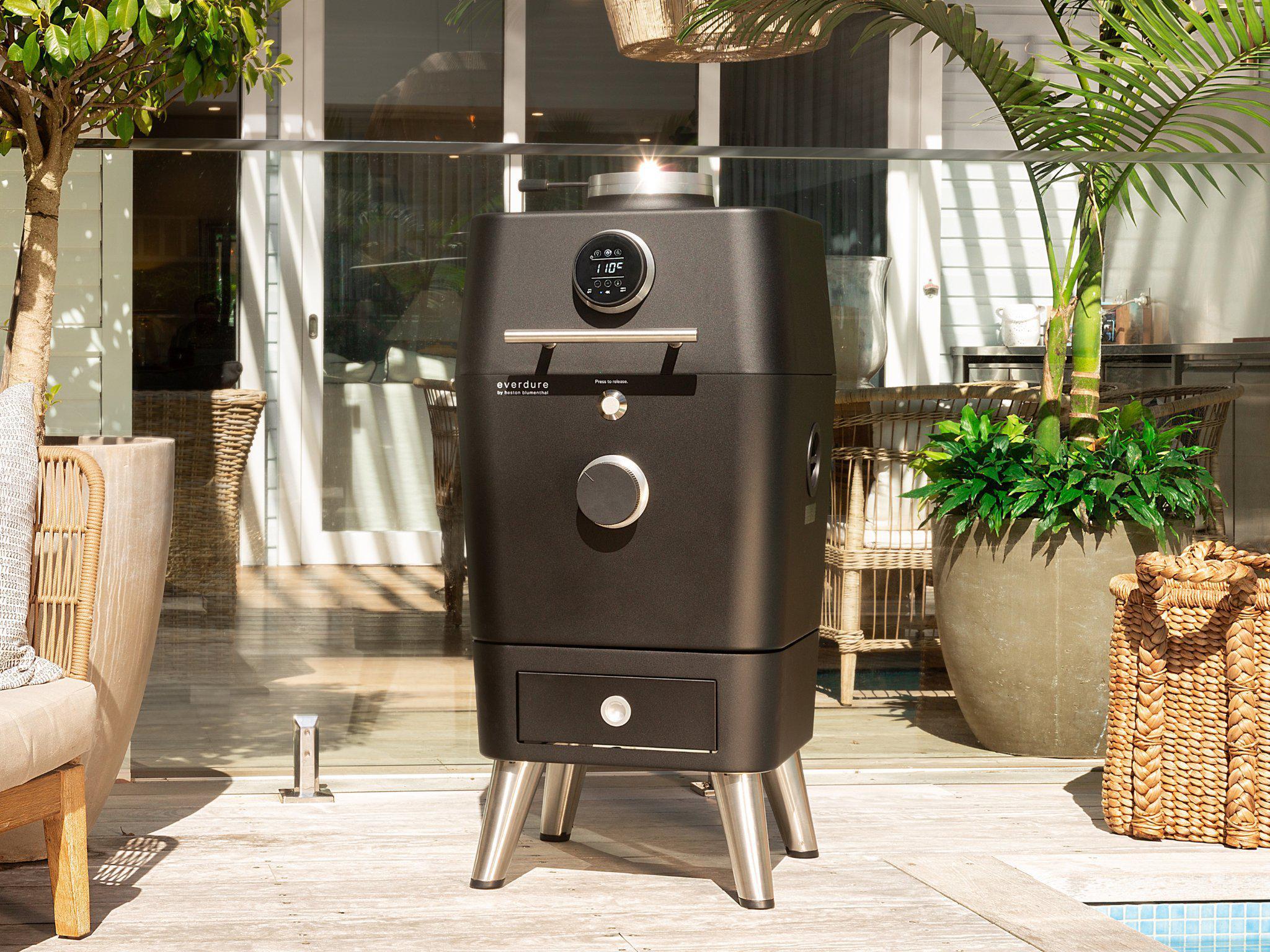 Everdure by Heston Blumenthal 4K Charcoal BBQ — Graphite