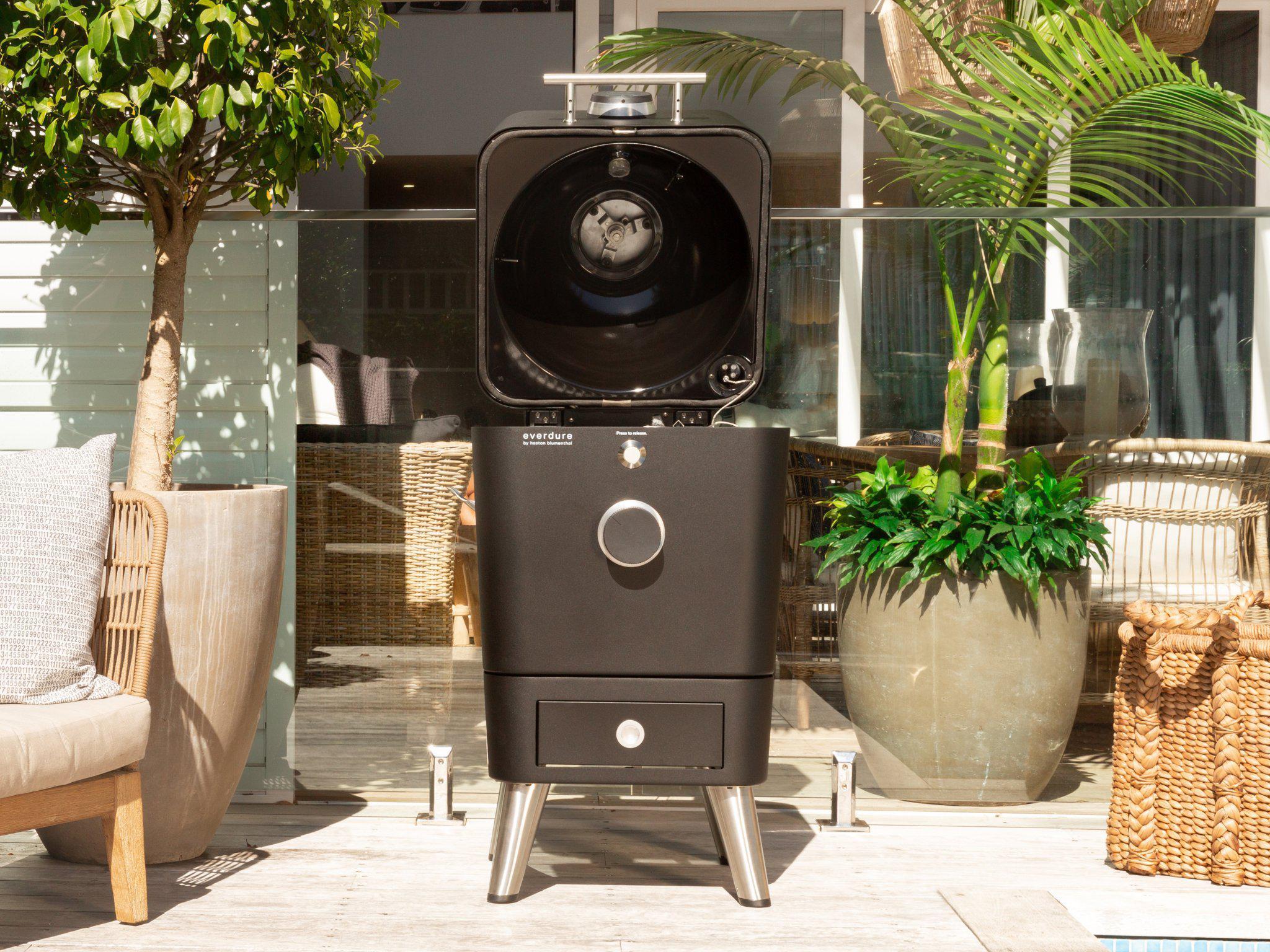 Everdure by Heston Blumenthal 4K Charcoal BBQ — Graphite
