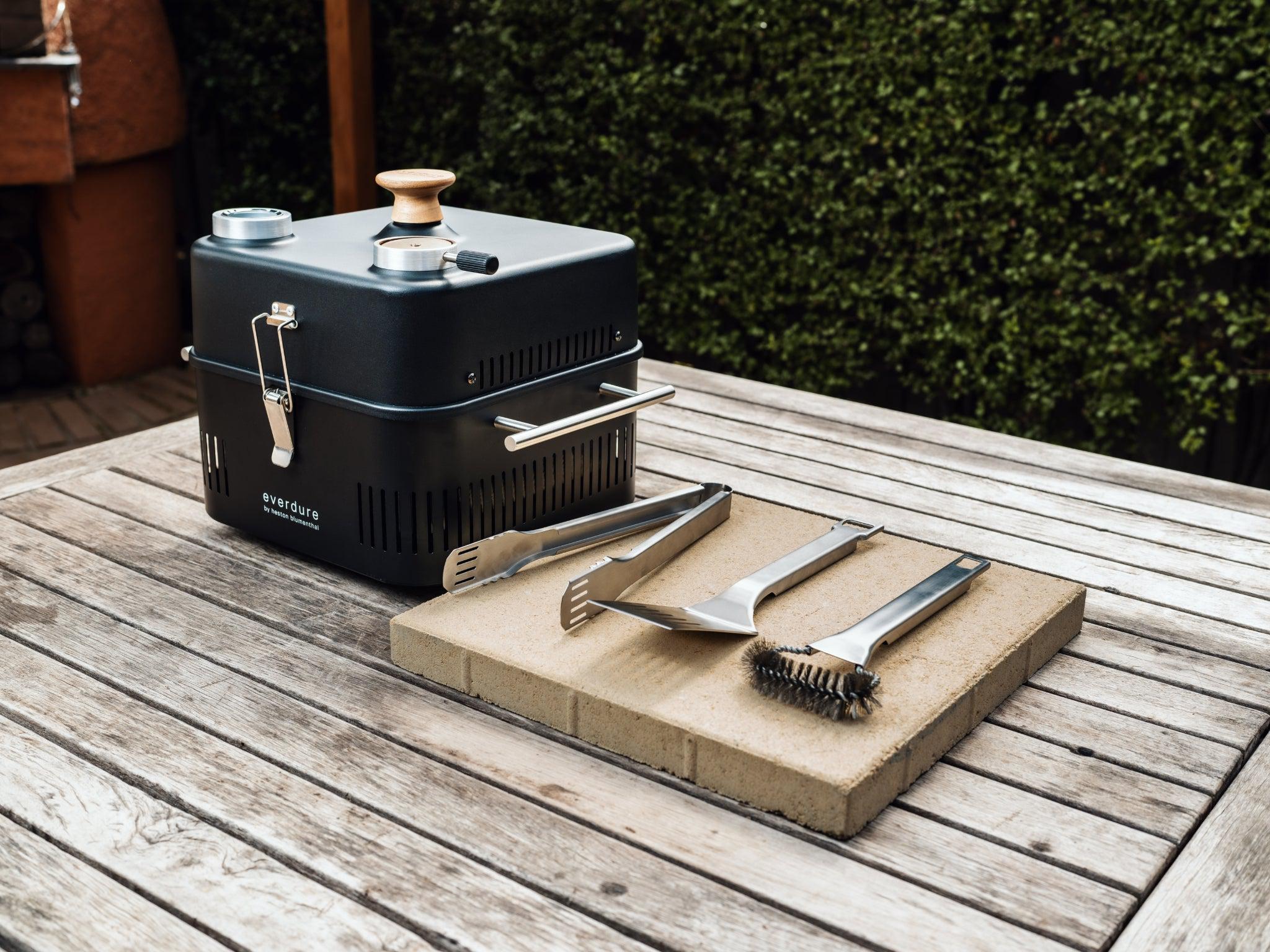 Everdure by Heston Blumenthal CUBE 360 Portable Charcoal BBQ