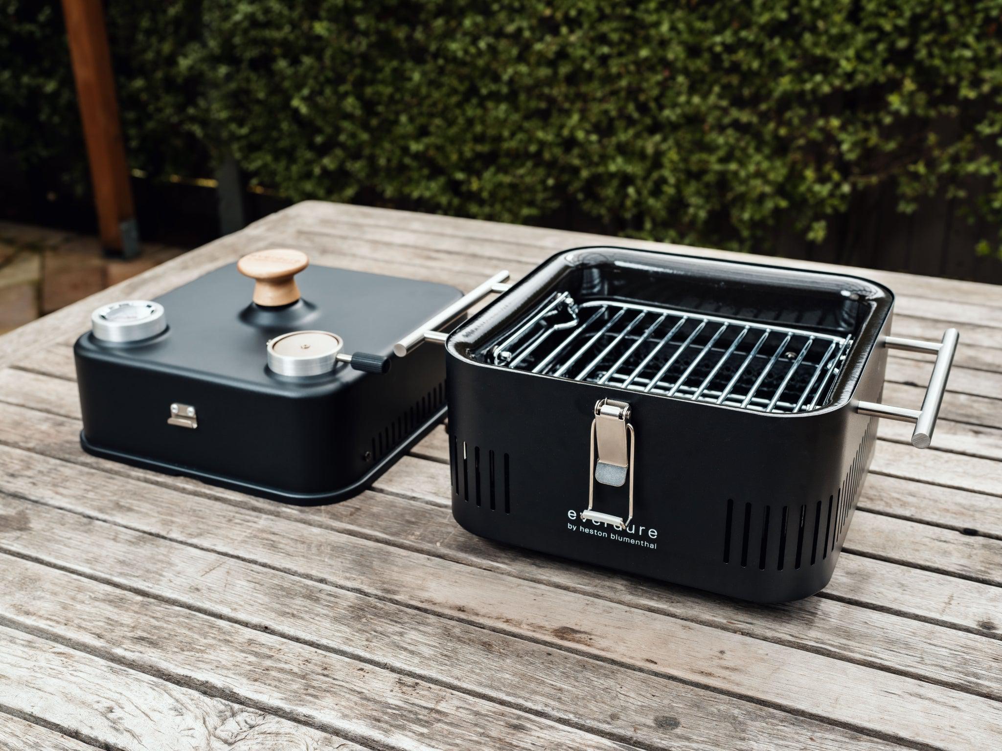 Everdure by Heston Blumenthal CUBE 360 Portable Charcoal BBQ
