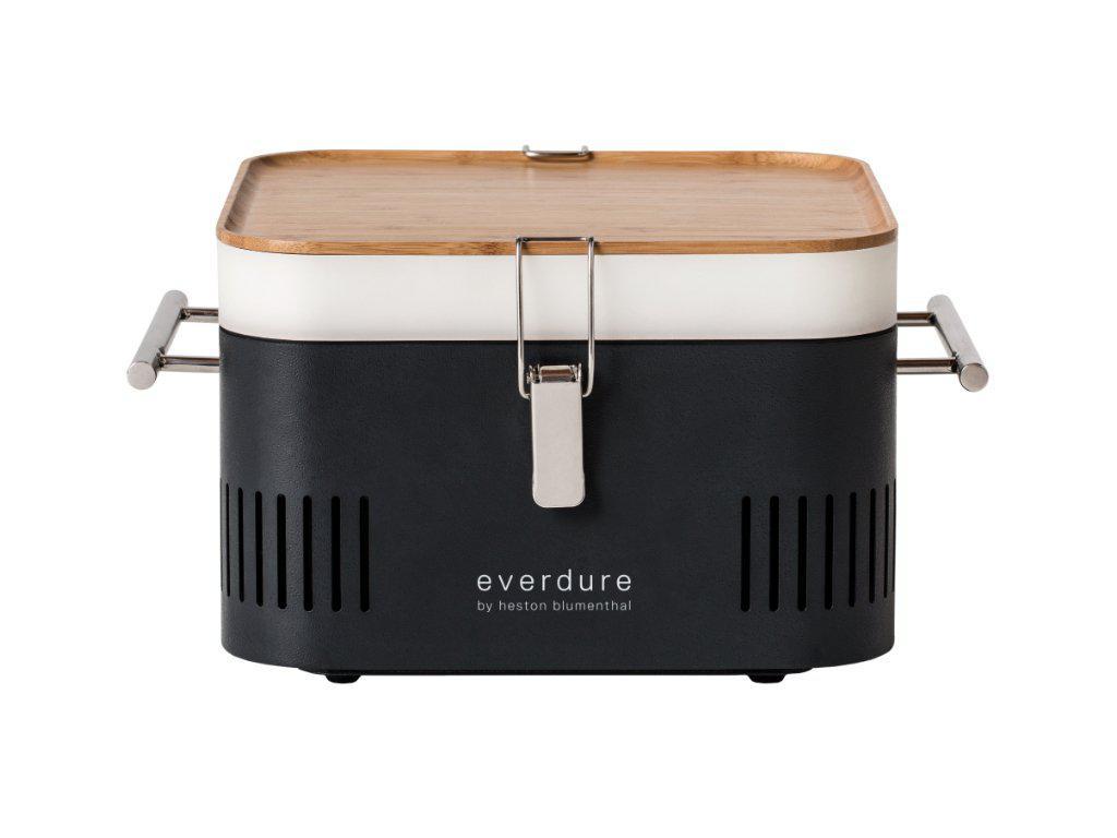 Everdure by Heston Blumenthal CUBE Portable Charcoal BBQ — Graphite