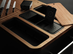 Everdure by Heston Blumenthal Mobile Preparation Kitchen — Black