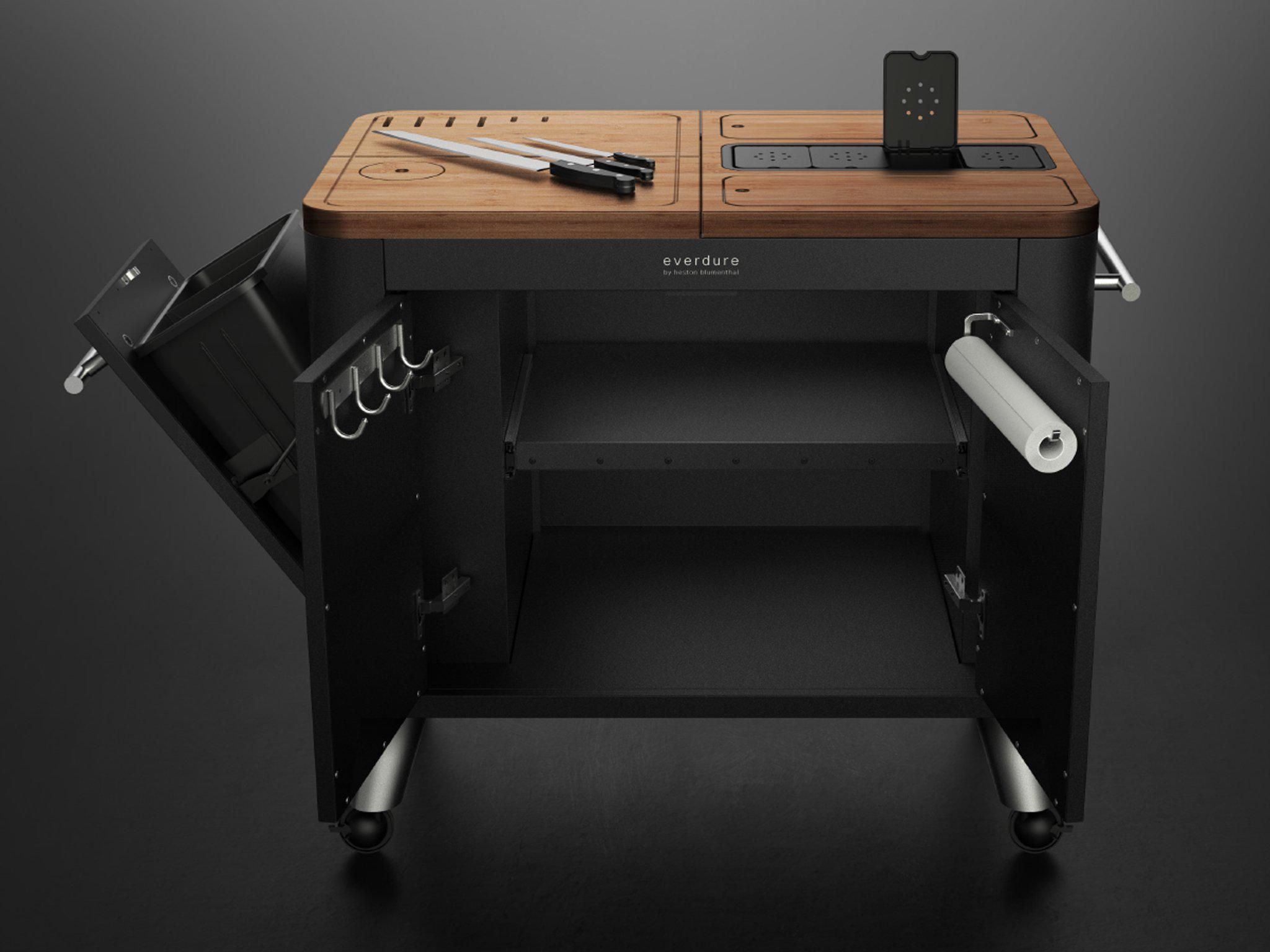 Everdure by Heston Blumenthal Mobile Preparation Kitchen — Graphite