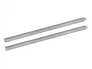 HEATSTRIP Extension Mounting Pole Set — Silver Grey