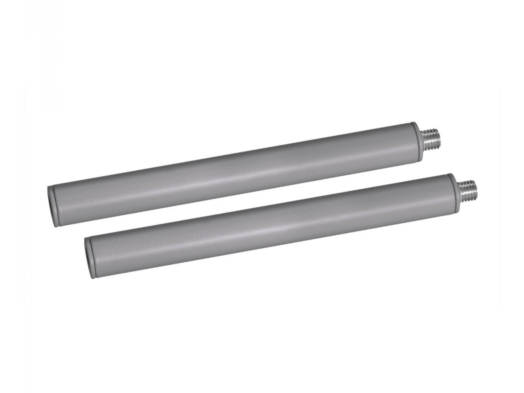 HEATSTRIP Extension Mounting Pole Set — Silver Grey