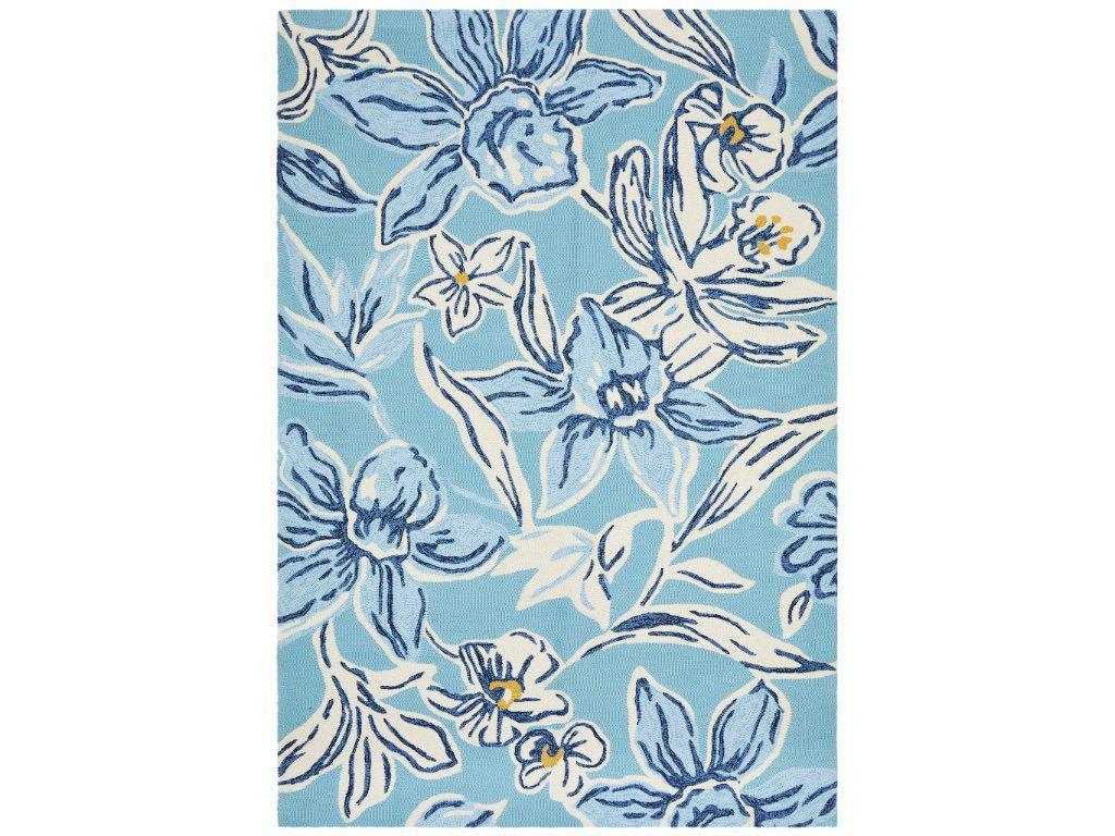 Rug Culture Copacabana Outdoor Rug — Blue